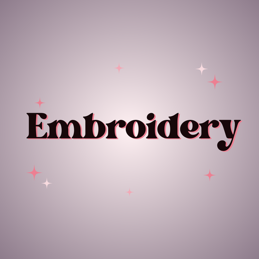 Custom Crewneck Embroidery